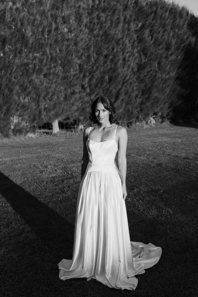 Ophelia Basque waist wedding gown (6)