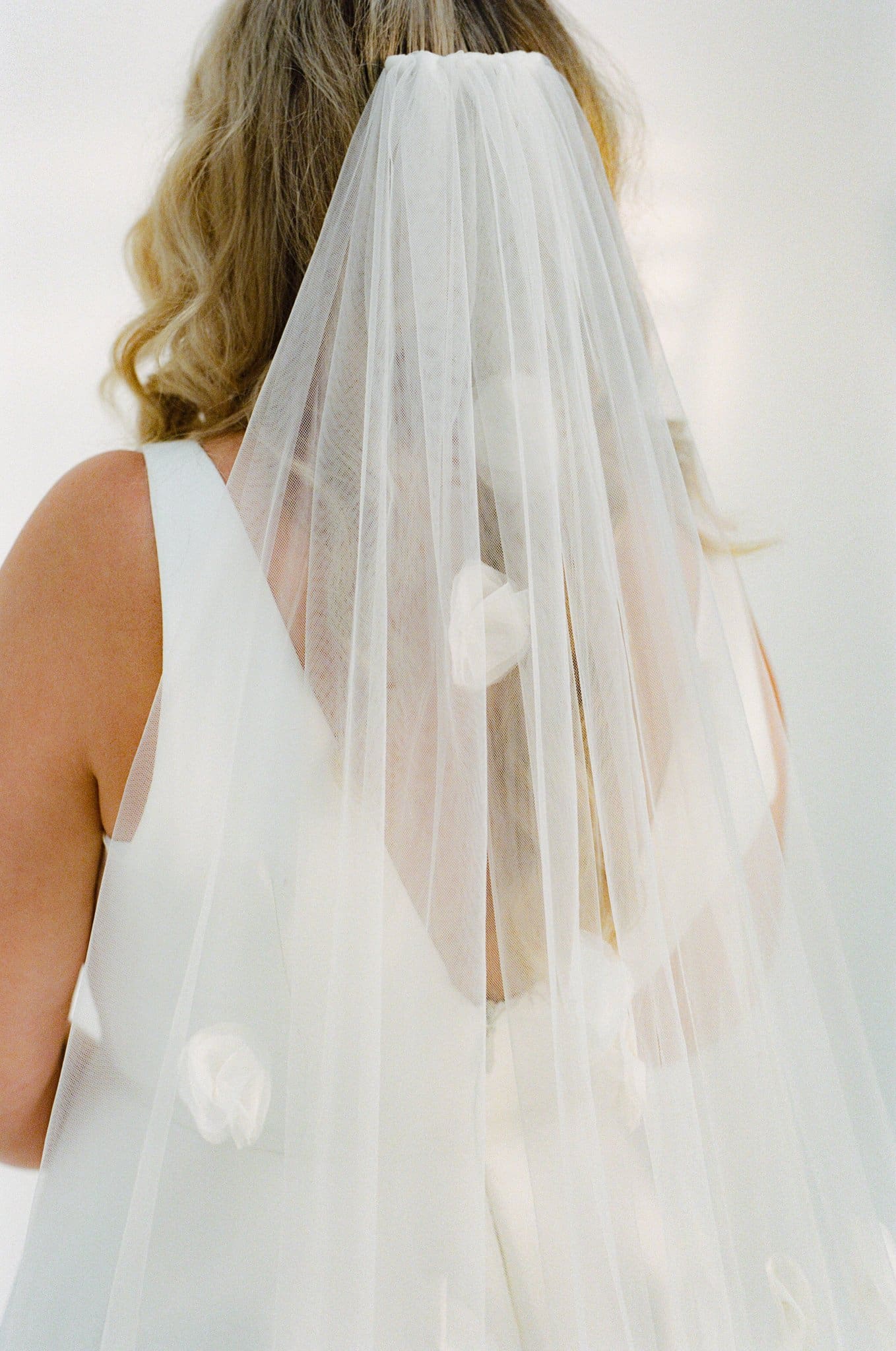 Organza petal veil Gown and altar (3).jpg