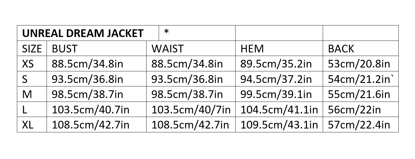 Unreal Dream Jacket Sizing.PNG
