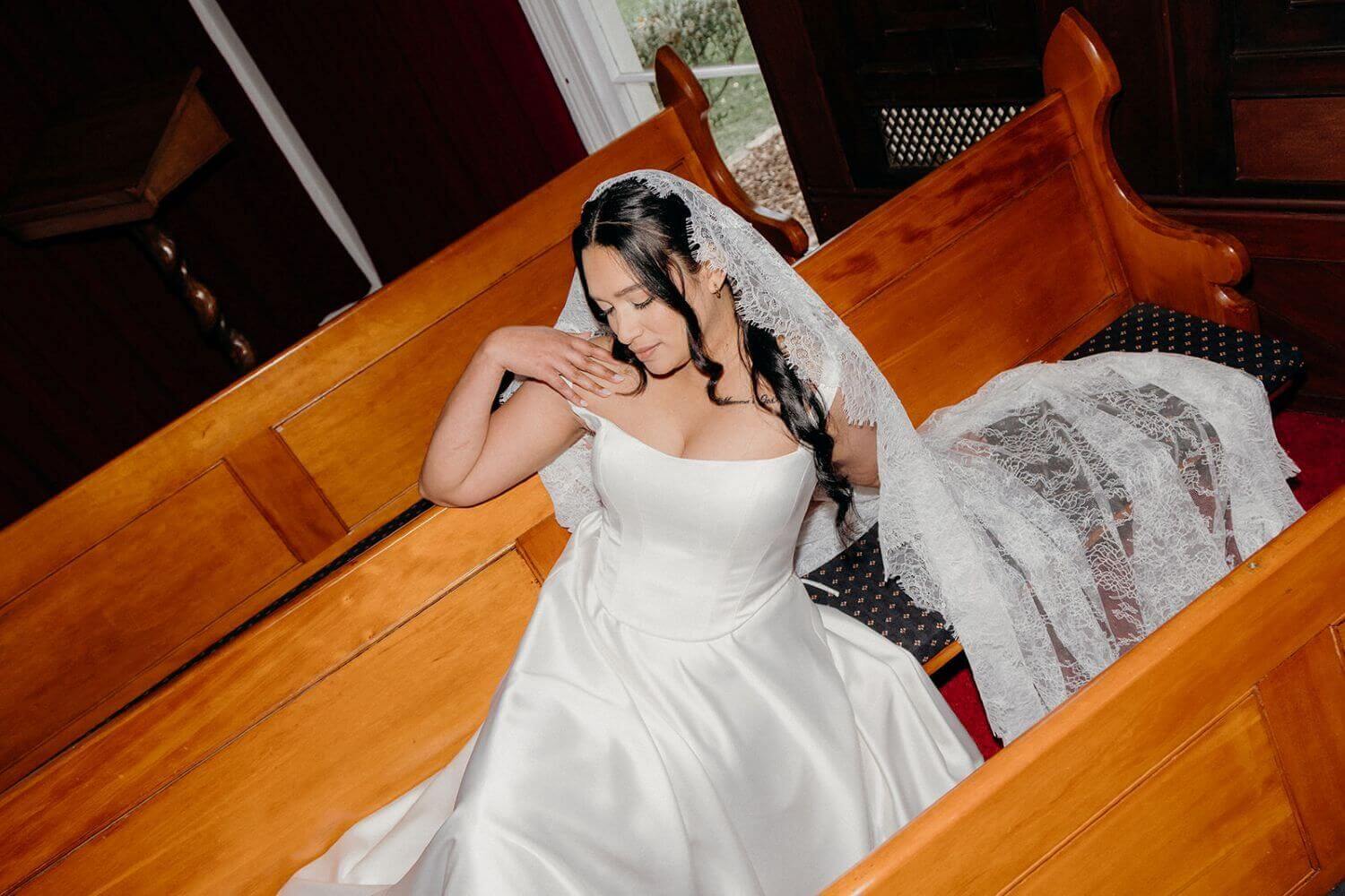 Mantilla Lace Wedding Veil